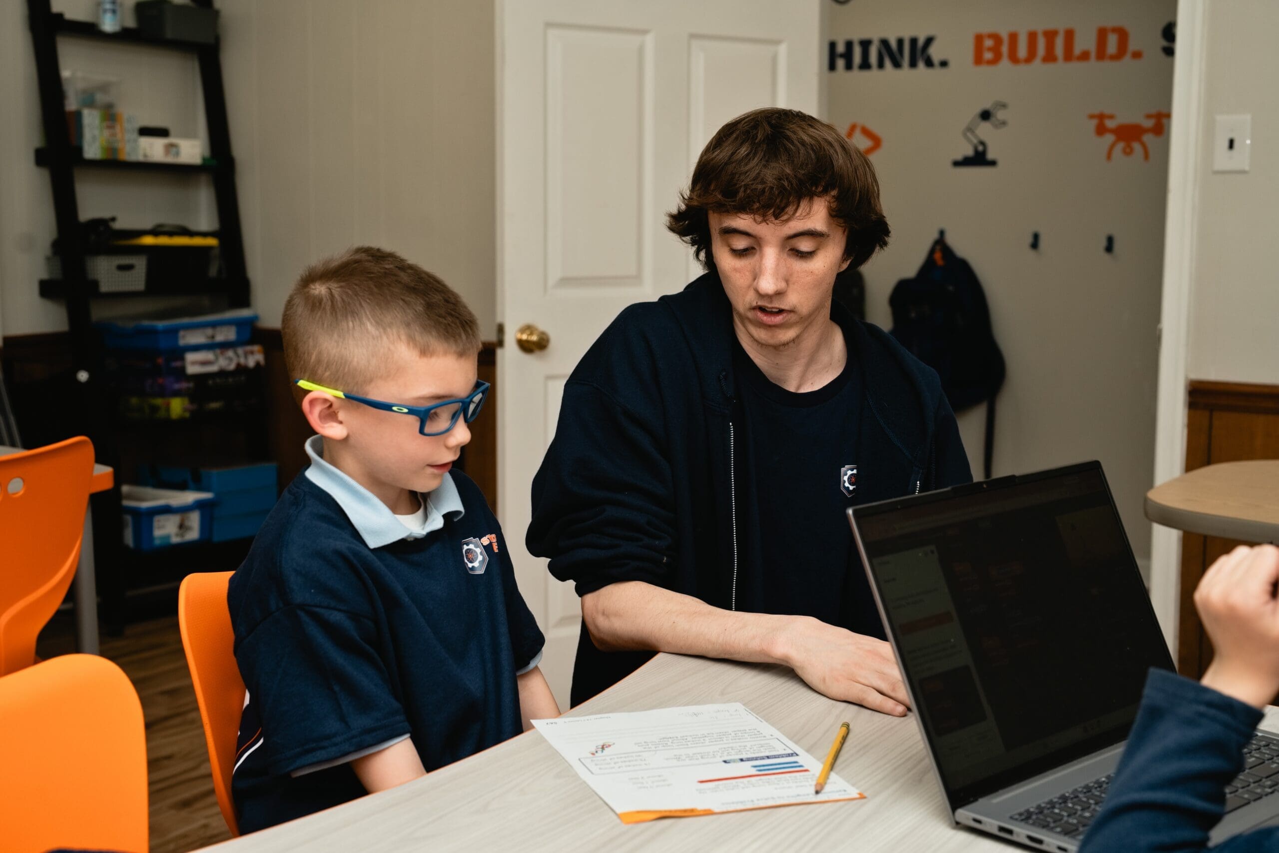 Kids at a STEMForce Academy summer camp in Martinsburg, WV