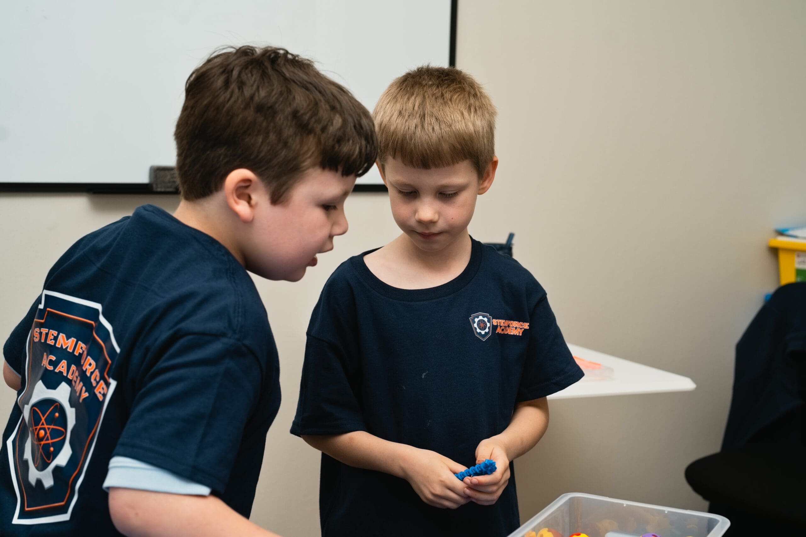 Kids at a STEMForce Academy summer camp in Martinsburg, WV