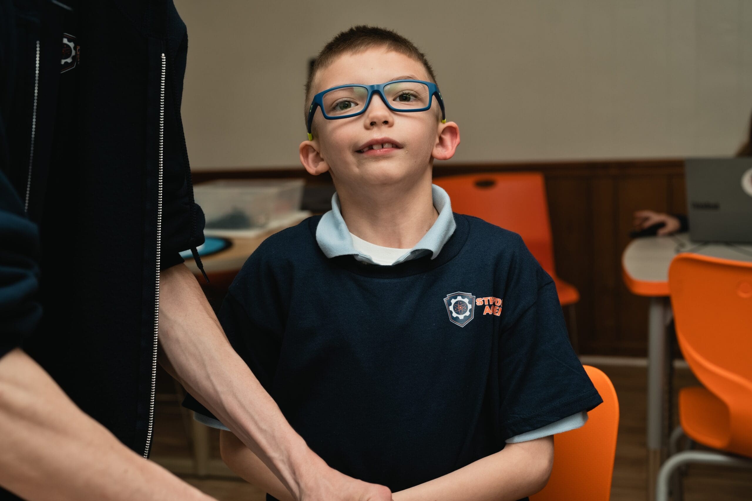 STEMForce Academy student working on a hands-on project